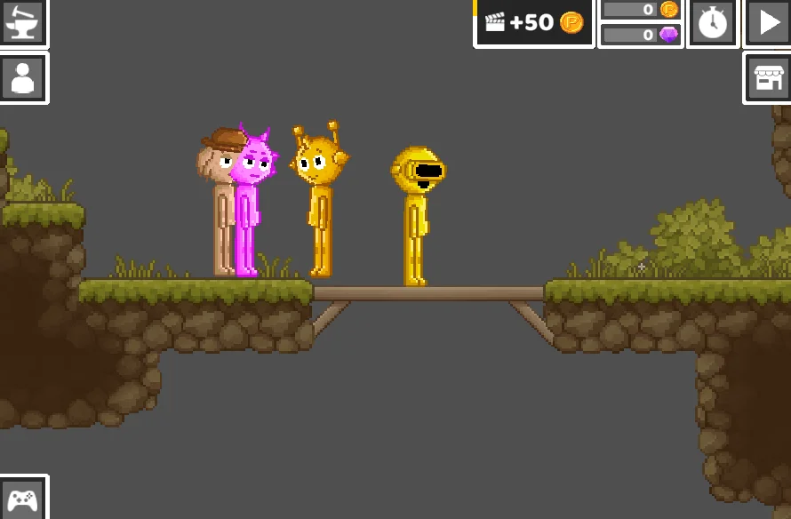 Sprunki Action Playground: Ragdoll Sandbox